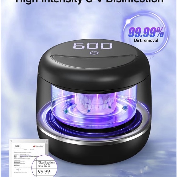 NEW  Ultrasonic retainer cleaner - Picture 3 of 9